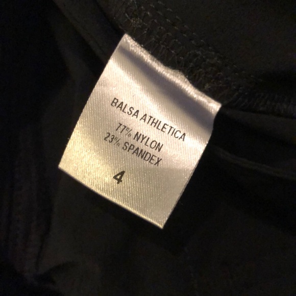 Black Balsa Atheletica Pants - Picture 7 of 7